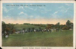 Golf Course from 14th Green Excelsior Springs, MO Postcard Postcard Postcard