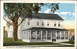 The Shelter, The Shakers East Canterbury, NH Postcard Postcard Postcard