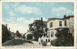 Center Street Postcard