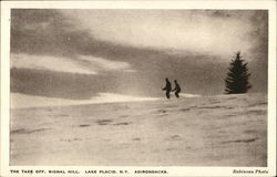 The Take Off, Signal Hill Lake Placid, NY Postcard Postcard Postcard