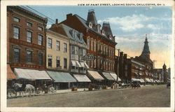 View of Paint Street, Looking South Postcard