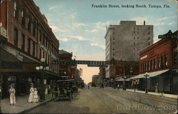 Franklin Street Looking South Tampa Florida
