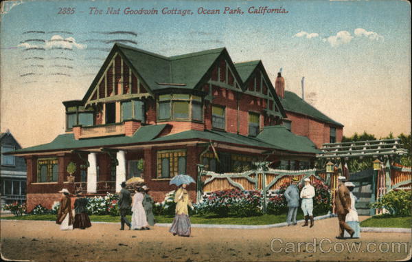 The Nat Goodwin Cottage Ocean Park California