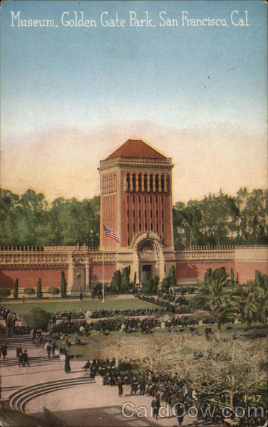 Museum, Golden Gate Park San Francisco California