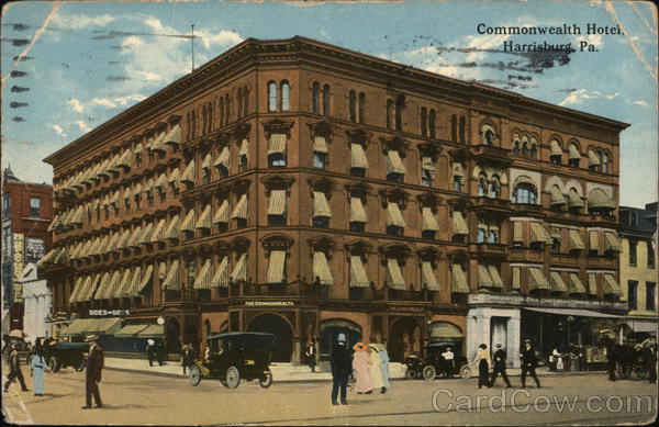 Commonwealth Hotel Harrisburg Pennsylvania