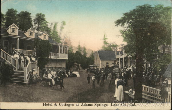 Hotel & Cottages at Adams Springs California