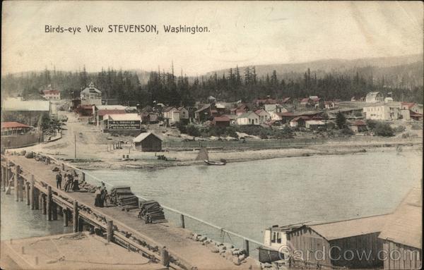 Birds-eye View Stevenson Washington