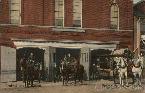 Central Fire Station Easton Pennsylvania