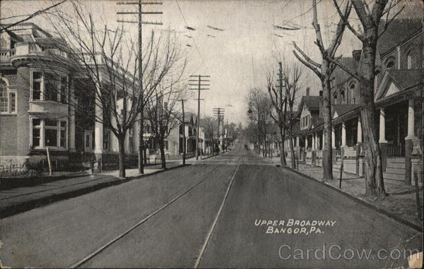 Upper Broadway Bangor Maine