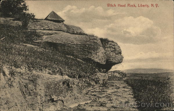 Witch Head Rock Liberty New York