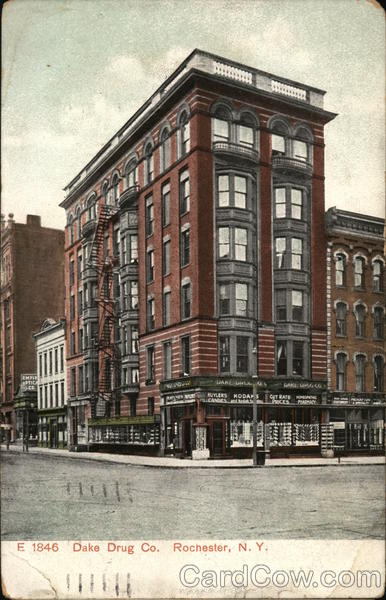 Dake Drug Co. Rochester New York