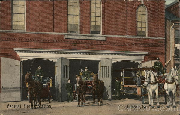 Central Fire Station Easton Pennsylvania