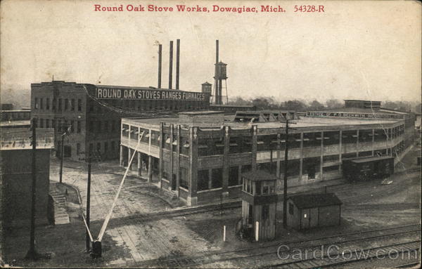 Round Oak Stove Works Dowagiac Michigan