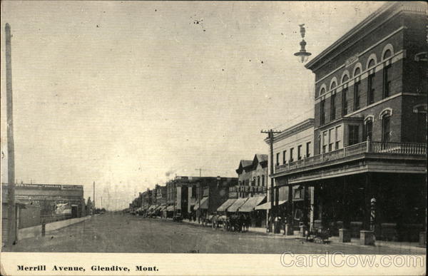Merrill Avenue Glendive Montana