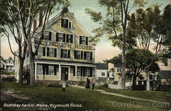 Weymouth House Boothbay harbor Maine