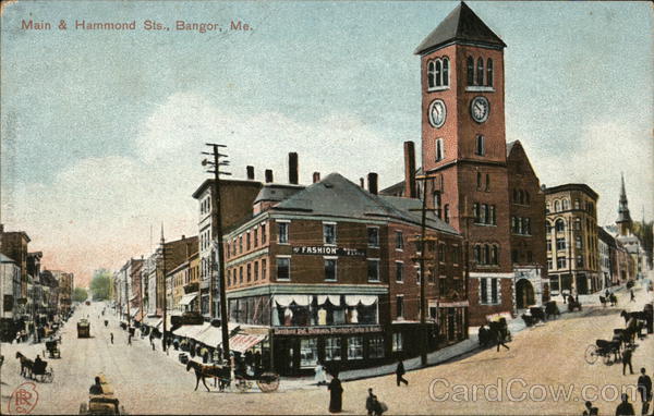 Main & Hammond Sts. Bangor Maine