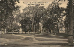Lawrence Quadrangle, Williams College Williamstown, MA Postcard Postcard Postcard