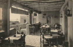 Dining Porch, Torrey Pines Lodge La Jolla, CA Postcard Postcard Postcard