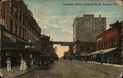 Franklin Street Looking South Tampa, FL Postcard Postcard Postcard