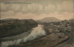 House Mountain in Distance Postcard