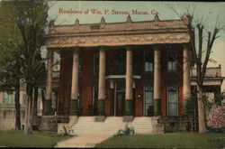 Residence of Wm. P. Stevens Postcard