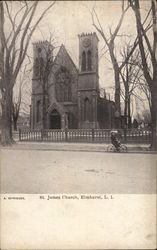 St. James Church Elmhurst, NY Postcard Postcard 