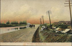 Erie Canal in teh Mohawk Valley Postcard Postcard Postcard