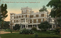 Pringle Home for Aged Literary Men Poughkeepsie, NY Postcard Postcard Postcard