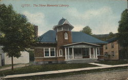 The Skene Memorial Library Fleischmanns, NY Postcard Postcard Postcard