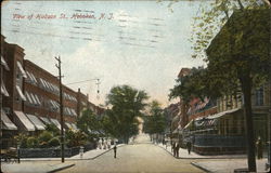 Hudson Street Hoboken, NJ Postcard Postcard Postcard