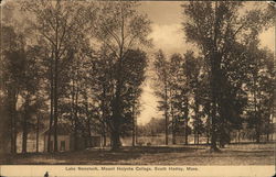 Lake Nonotuck, Mount Holyoke College Postcard