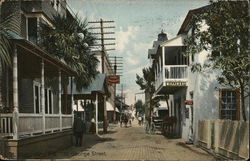 St. George Street St. Augustine, FL Postcard Postcard Postcard