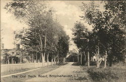 Old Neck Road Brookhaven, NY Postcard Postcard Postcard