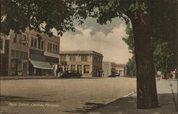 Main Street Choteau, MT Postcard Postcard Postcard