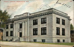 Public Library Postcard