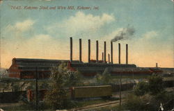 Kokomo Steel and Wire Mill Postcard