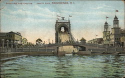 Shooting the Chutes, Vanity Fair Providence, RI Postcard Postcard Postcard