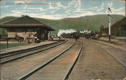 Railroad Station Postcard