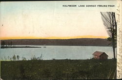 Halfmoon Lake Conrad Freund Prop. Postcard