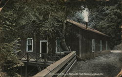Northwestern Pacific Railroad's Fish Hatchery Ukiah, CA Postcard Postcard Postcard