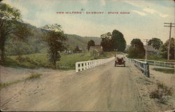 New Milford-Danbury State Road Connecticut Postcard Postcard Postcard