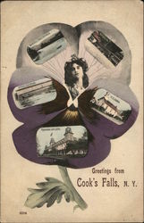 Greetings from Cook's Falls Postcard