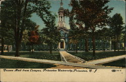 Nassau Hall from Campus, Princeton University Postcard