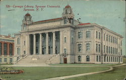 Carnegie Library, Syracuse University New York Postcard Postcard Postcard