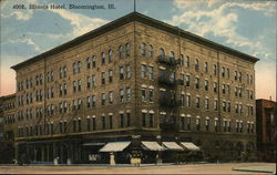 Illinois Hotel Bloomington, IL Postcard Postcard Postcard