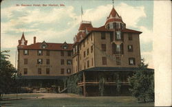 St. Sauveur Hotel Bar Harbor, ME Postcard Postcard Postcard