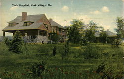 York Hospital York Village, ME Postcard Postcard Postcard