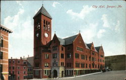 City Hall Bangor, ME Postcard Postcard Postcard