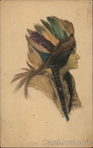 Native American Woman Native Americana