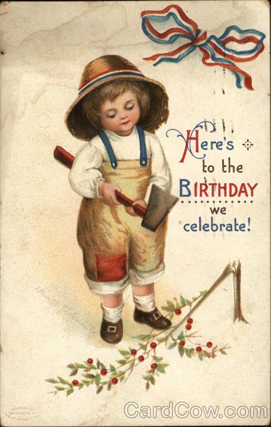 Here's To The Birthday We Celebrate Ellen Clapsaddle